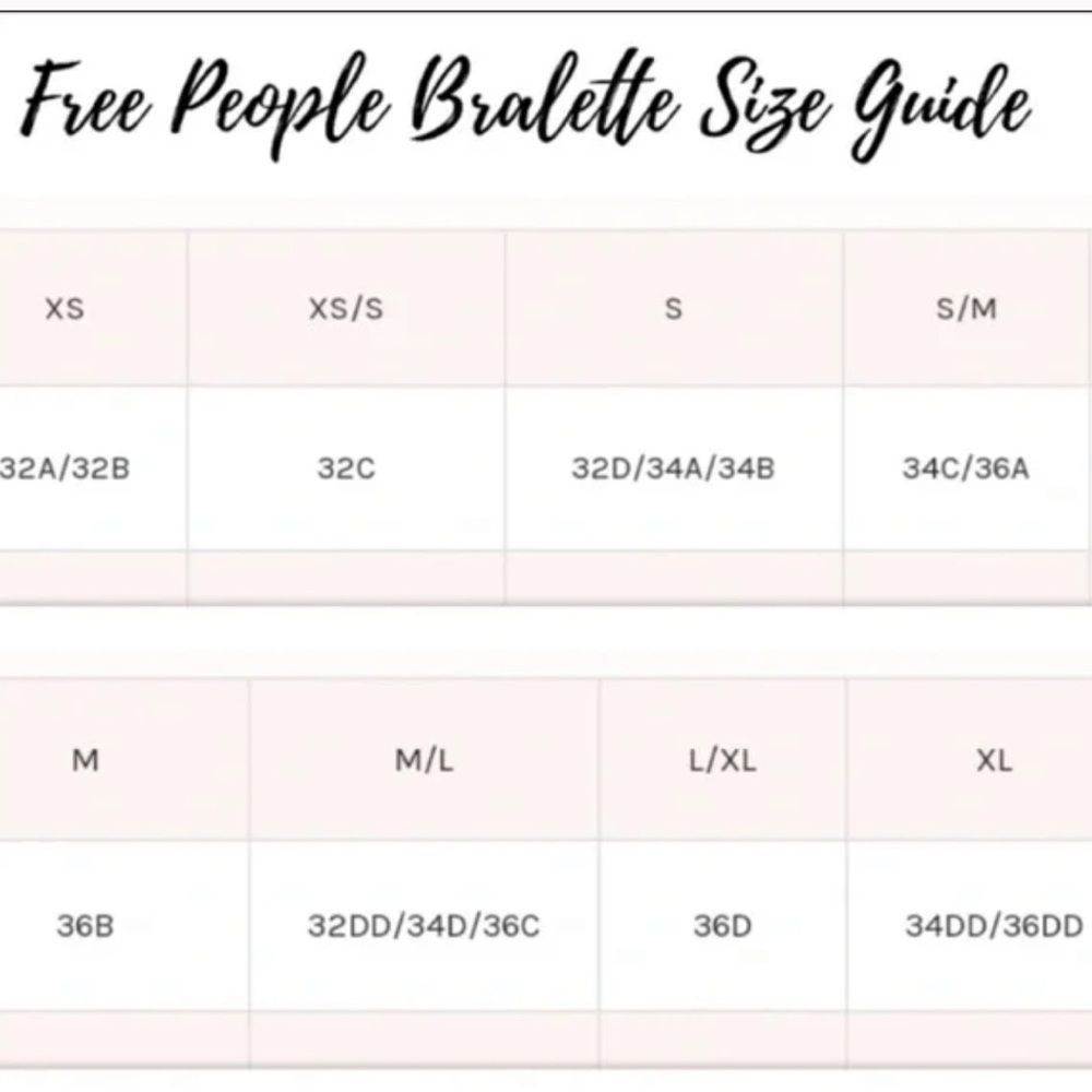Free People Sierra Bandeau Bra Black New - Picture 7 of 7
